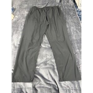 Outdoor Voices Mens Black Athletic Track Pants Zip Pockets Size XL